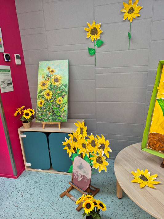 Quand l'art contemporain s'invite au cœur de la petite enfance : une rencontre inattendue à Cergy. Sensibilisation et accompagnement de la crèche des 3 fontaines de Cergy (Val d'Oise 95)