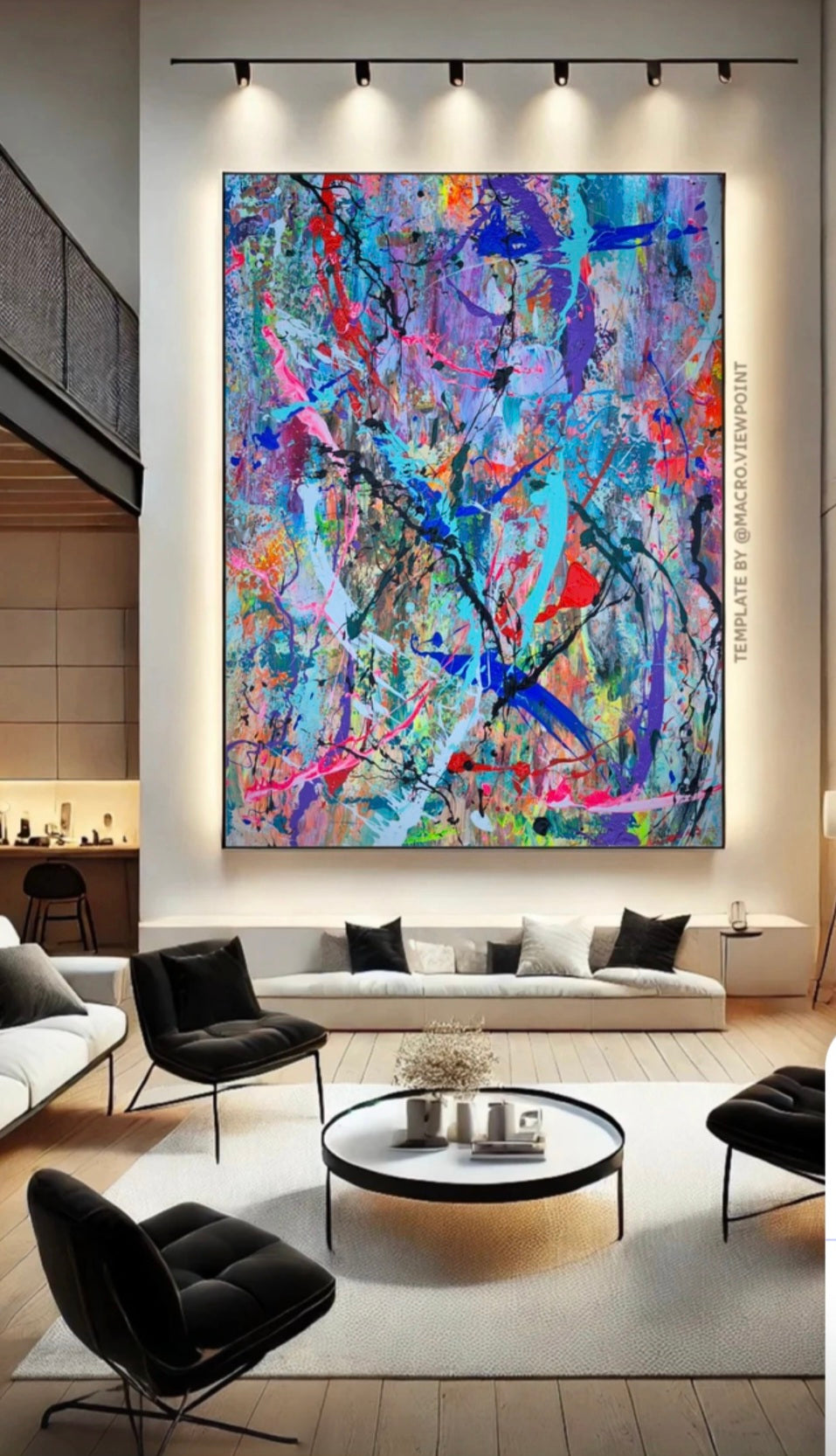Conscience | 116 x 81 cm | Acrylique aux couteaux, abstraction, énergie, émotion, haut de gamme, matière